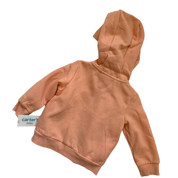 NWT CARTER’S Baby Girl Full Zip Jacket. 24M - Picture 2 of 3